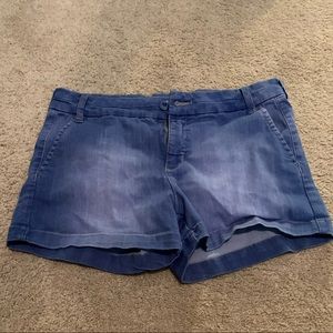 Blue shorts